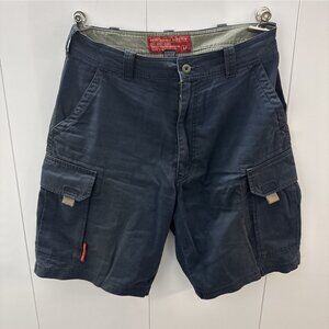Vintage Abercrombie & Fitch Cargo Shorts Men's Medium Black